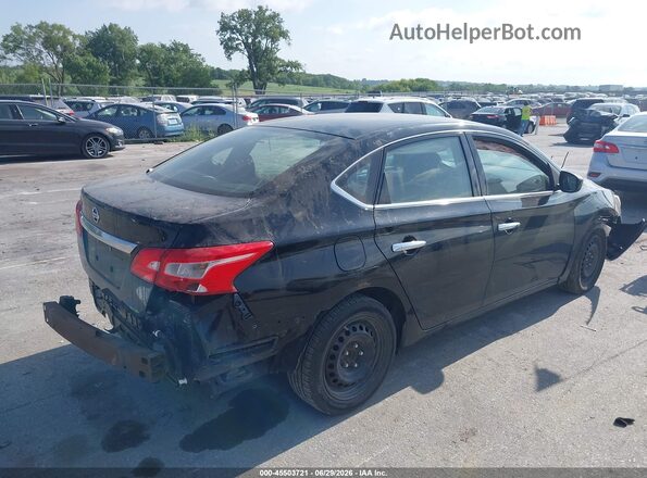 3N1AB7AP6GY217171 2016 NISSAN SENTRA Black Rear right
