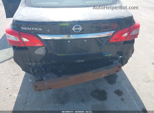 3N1AB7AP6GY217171 2016 NISSAN SENTRA Black Front view