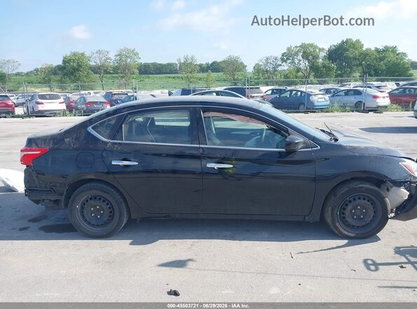 3N1AB7AP6GY217171 2016 NISSAN SENTRA Black Rear interior view