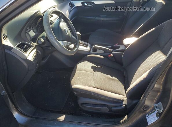 3N1AB7AP6GY232754 2016 NISSAN SENTRA Gray Вид салону спереду