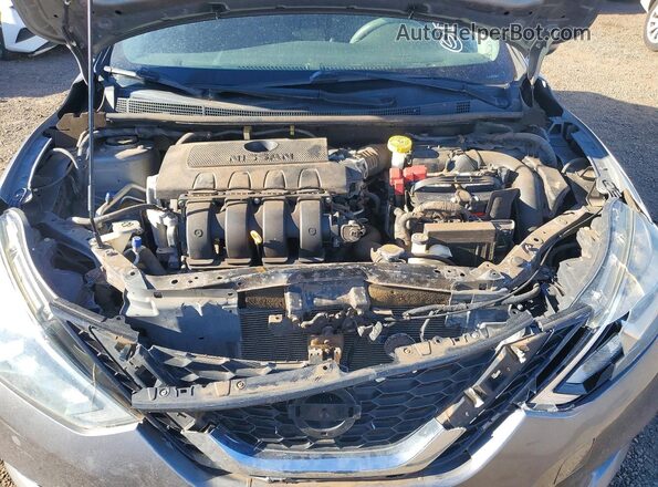3N1AB7AP6GY232754 2016 NISSAN SENTRA Gray Вид задньої частини салону