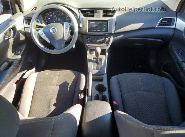 3N1AB7AP6GY232754 2016 NISSAN SENTRA Gray Вид панелі приладів