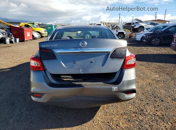 3N1AB7AP6GY232754 2016 NISSAN SENTRA Gray Вид ззаду