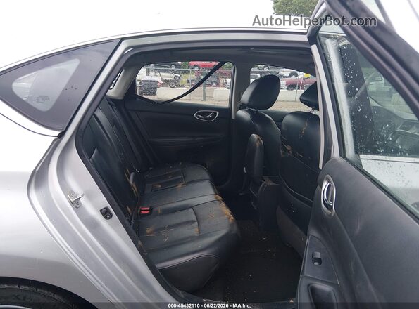 3N1AB7AP6GY247786 2016 NISSAN SENTRA Silver VIN sticker view
