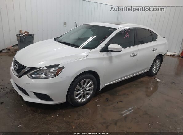 3N1AB7AP6GY253782 2016 NISSAN SENTRA Белый Передняя левая четверть