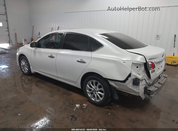 3N1AB7AP6GY253782 2016 NISSAN SENTRA Белый Задняя левая четверть