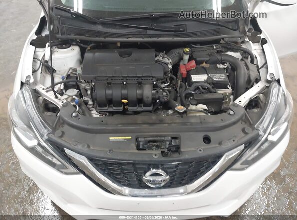 3N1AB7AP6GY253782 2016 NISSAN SENTRA Белый Вид сзади