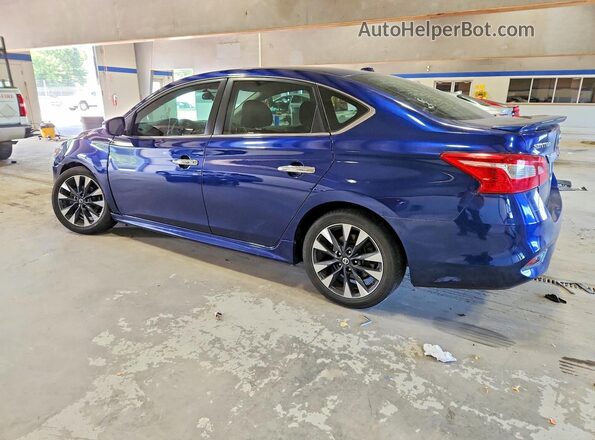 3N1AB7AP6GY257914 2016 NISSAN SENTRA Синий Задняя левая четверть