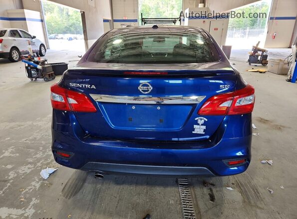 3N1AB7AP6GY257914 2016 NISSAN SENTRA Синий Вид сзади