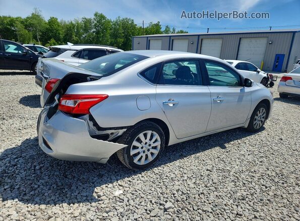 3N1AB7AP6GY267584 2016 NISSAN SENTRA Silver Tył prawy