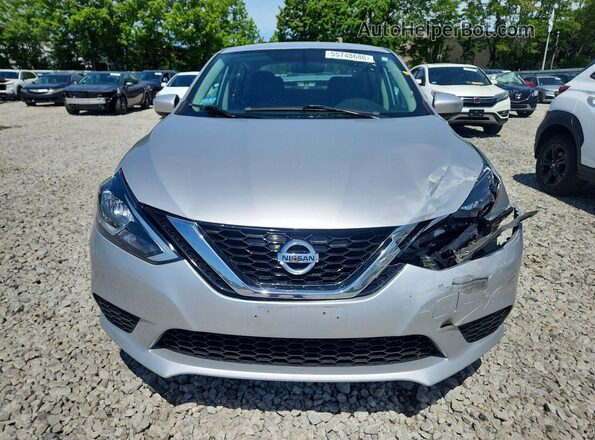 3N1AB7AP6GY267584 2016 NISSAN SENTRA Silver Widok z przodu