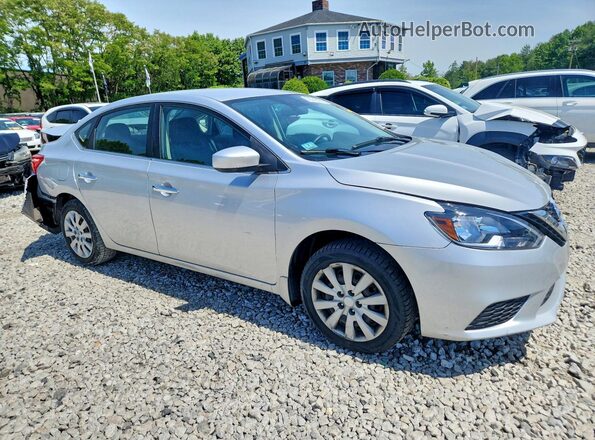 3N1AB7AP6GY267584 2016 NISSAN SENTRA Silver Przód prawy