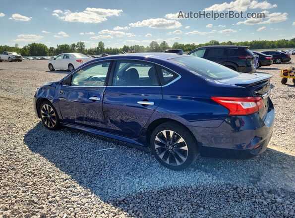 3N1AB7AP6GY272784 2016 NISSAN SENTRA Blue Задня ліва чверть