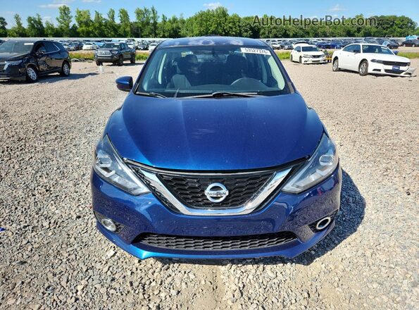 3N1AB7AP6GY272784 2016 NISSAN SENTRA Blue Вид спереду