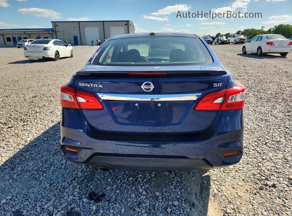 3N1AB7AP6GY272784 2016 NISSAN SENTRA Blue Вид ззаду