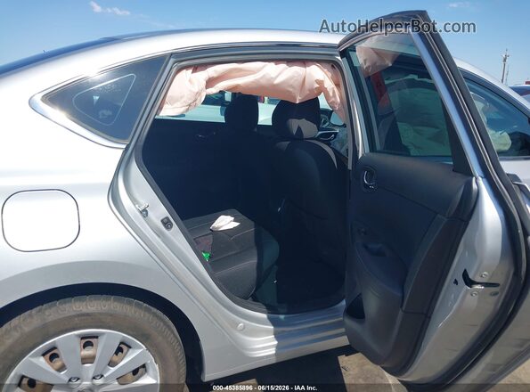 3N1AB7AP6GY282649 2016 NISSAN SENTRA Silver VIN sticker view