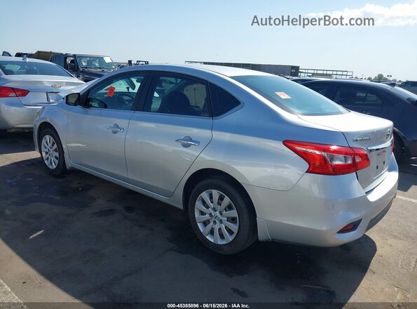 3N1AB7AP6GY282649 2016 NISSAN SENTRA Silver Rear left