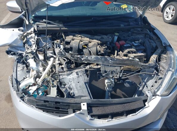 3N1AB7AP6GY282649 2016 NISSAN SENTRA Silver Rear view