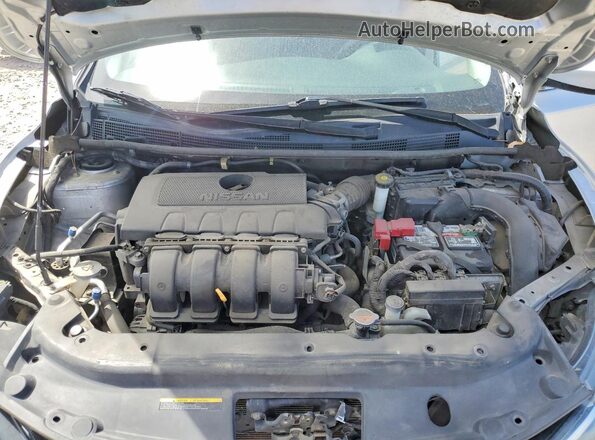 3N1AB7AP6GY291304 2016 NISSAN SENTRA Silver Вид задньої частини салону