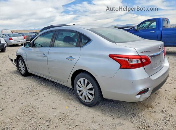 3N1AB7AP6GY291304 2016 NISSAN SENTRA Silver Задня ліва чверть
