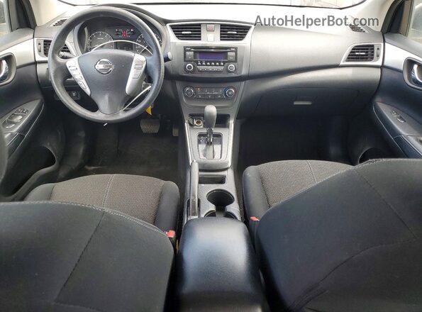 3N1AB7AP6GY291304 2016 NISSAN SENTRA Silver Вид панелі приладів