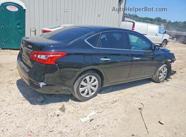 3N1AB7AP6GY296874 2016 NISSAN SENTRA Black Tył prawy