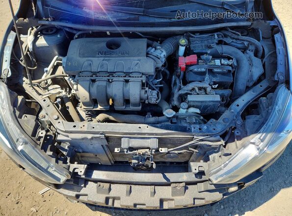 3N1AB7AP6GY302303 2016 NISSAN SENTRA Gray Вид задньої частини салону