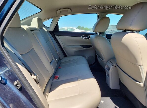 3N1AB7AP6GY302303 2016 NISSAN SENTRA Gray Вид задніх сидінь