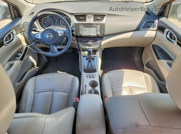 3N1AB7AP6GY302303 2016 NISSAN SENTRA Gray Вид панелі приладів