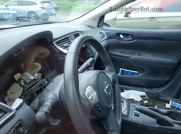 3N1AB7AP6GY321191 2016 NISSAN SENTRA White ხელსაწყოთა პანელის ხედი
