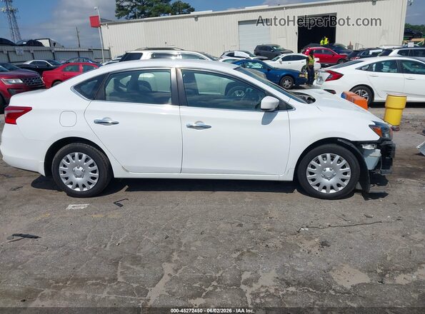 3N1AB7AP6GY326987 2016 NISSAN SENTRA White Вид задньої частини салону