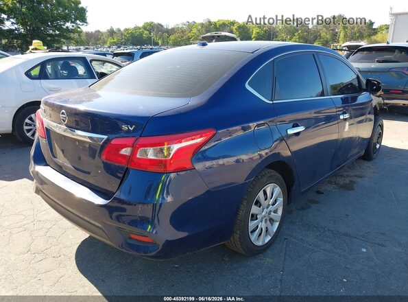 3N1AB7AP6HL651976 2017 NISSAN SENTRA Blue Հետևի աջ