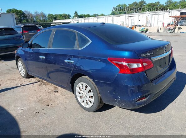 3N1AB7AP6HL651976 2017 NISSAN SENTRA Blue Հետևի ձախ