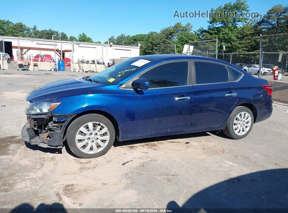 3N1AB7AP6HL651976 2017 NISSAN SENTRA Blue 