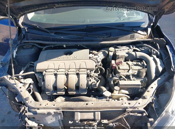 3N1AB7AP6HL651976 2017 NISSAN SENTRA Blue Հետևի տեսք
