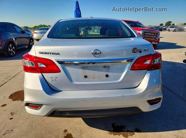 3N1AB7AP6HL712355 2017 NISSAN SENTRA Silver Հետևի տեսք