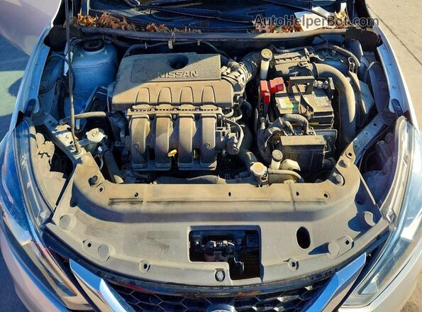 3N1AB7AP6HL712355 2017 NISSAN SENTRA Silver Սալոնի հետևի տեսք