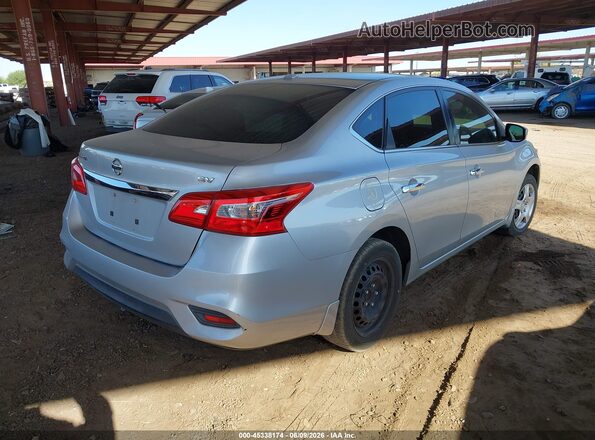 3N1AB7AP6HY212585 2017 NISSAN SENTRA Silver უკანა მარჯვენა