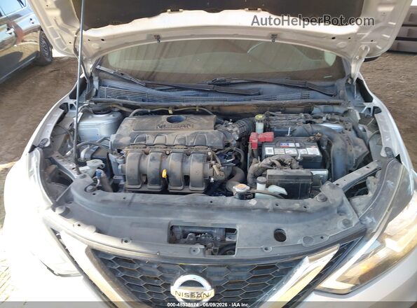 3N1AB7AP6HY212585 2017 NISSAN SENTRA Silver უკანა ხედი