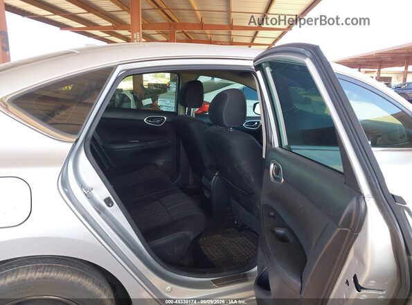 3N1AB7AP6HY212585 2017 NISSAN SENTRA Silver VIN კოდის სტიკერის ხედი