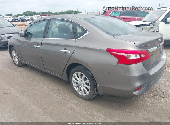 3N1AB7AP6HY219083 2017 NISSAN SENTRA Pewter Rear left