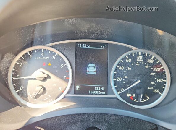 3N1AB7AP6HY262872 2017 NISSAN SENTRA Синий Вид щитка приборов