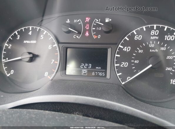 3N1AB7AP6HY313612 2017 NISSAN SENTRA Blue Widok tylnych siedzeń