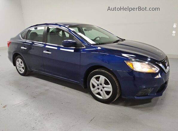 3N1AB7AP6HY348103 2017 NISSAN SENTRA Blue 