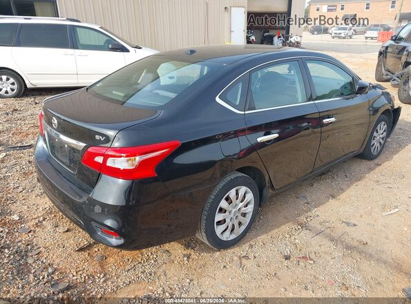 3N1AB7AP6HY352362 2017 NISSAN SENTRA Black Rear right
