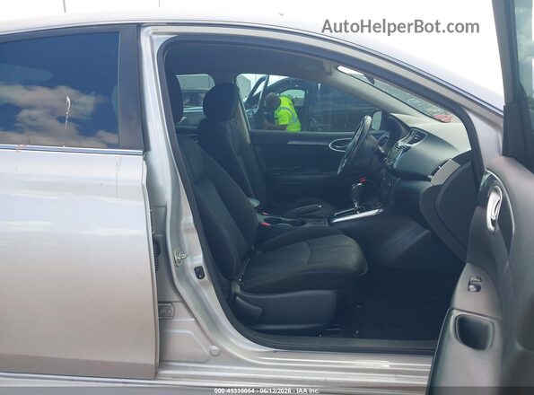 3N1AB7AP6HY361658 2017 NISSAN SENTRA Silver წინა სალონის ხედი