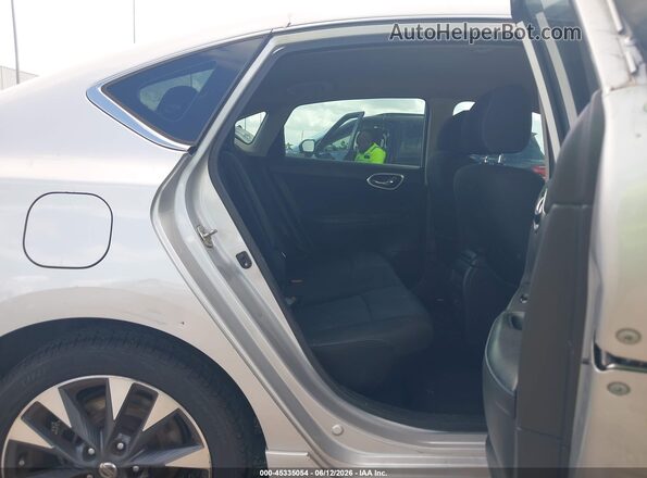3N1AB7AP6HY361658 2017 NISSAN SENTRA Silver VIN კოდის სტიკერის ხედი