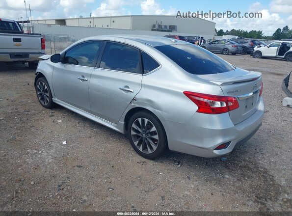 3N1AB7AP6HY361658 2017 NISSAN SENTRA Silver უკანა მარცხენა
