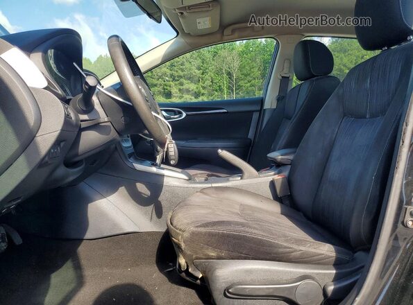 3N1AB7AP6HY370893 2017 NISSAN SENTRA Black Vista interior delantera