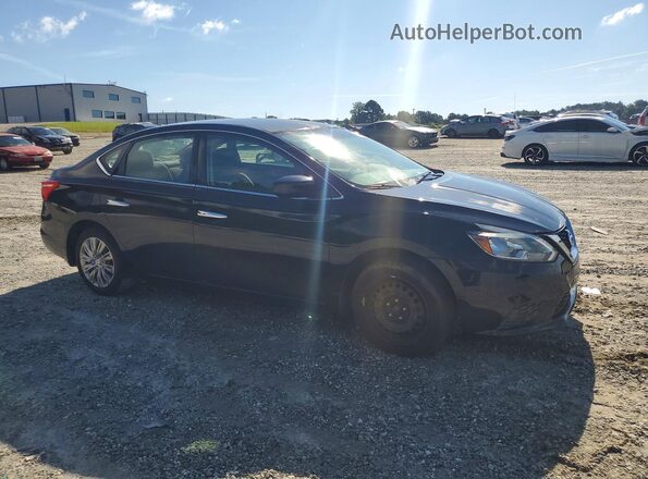 3N1AB7AP6HY370893 2017 NISSAN SENTRA Black Delantero derecho